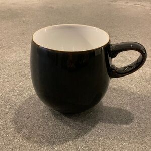 Denby Jet Black (retired) Stoneware Small Coffee Mug